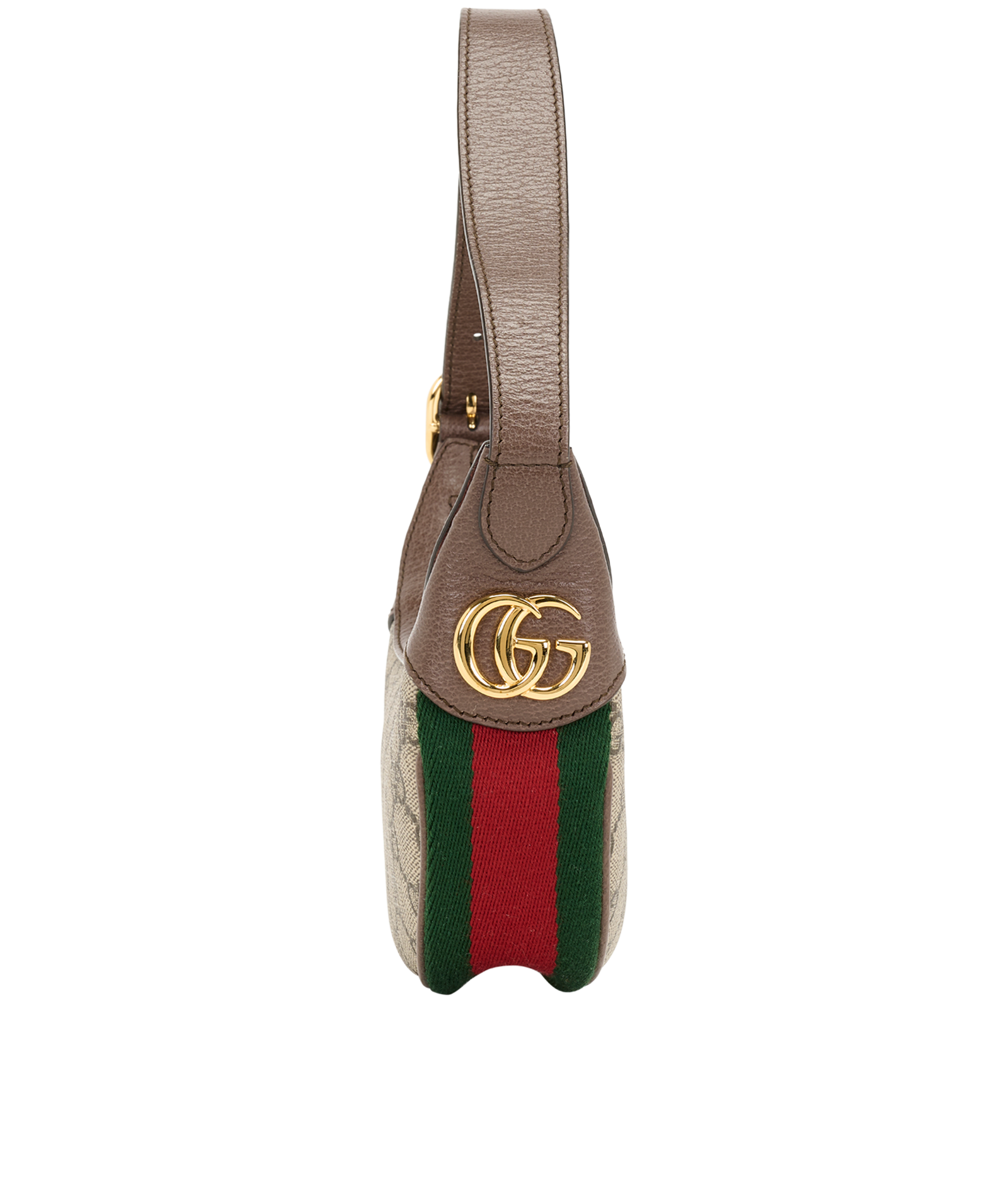Mini Ophidia Hobo, &pound;620, Handbags, Beige, Canvas, Side view